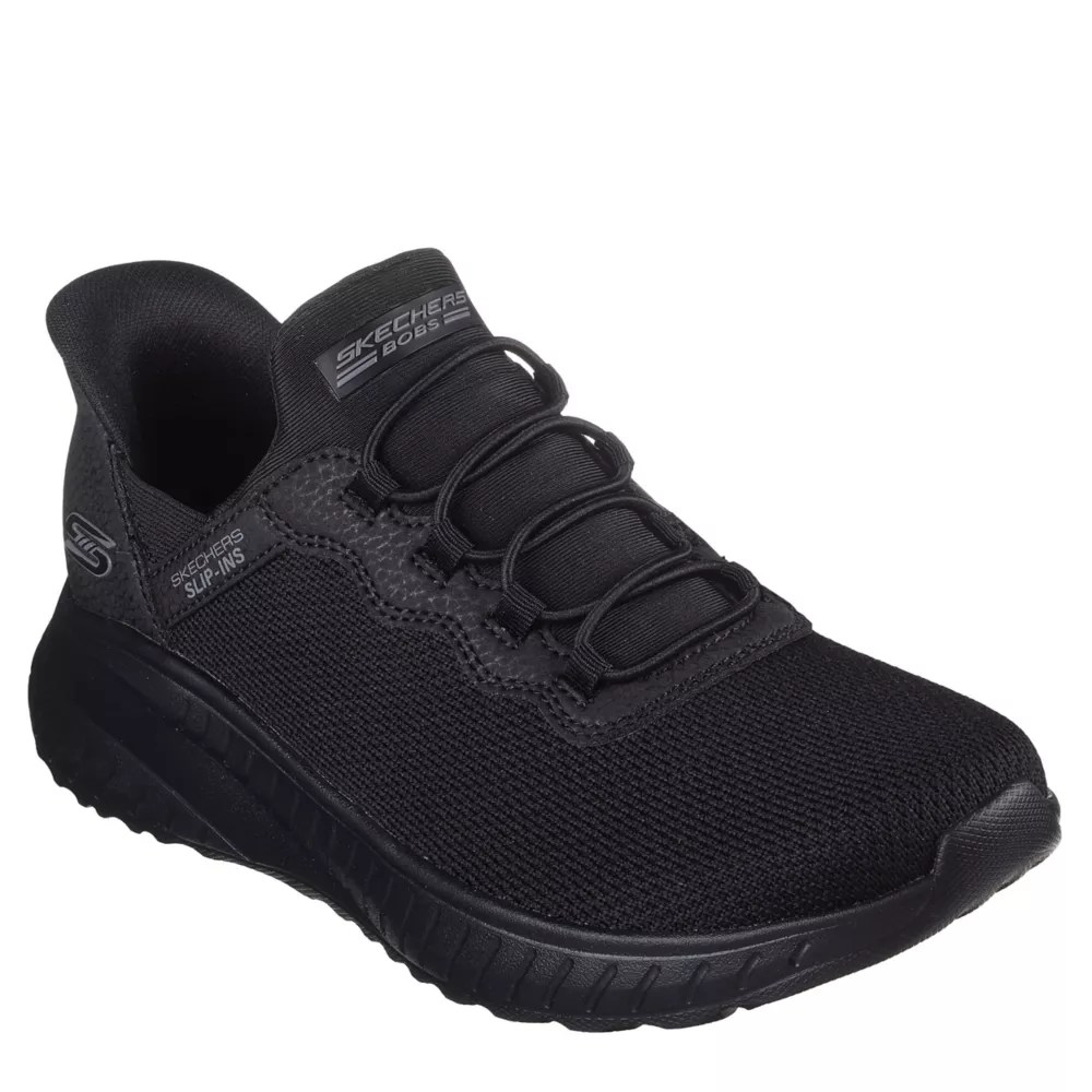 Black Skechers Womens Slipins Sport Squad Sneaker Rack Room Shoes