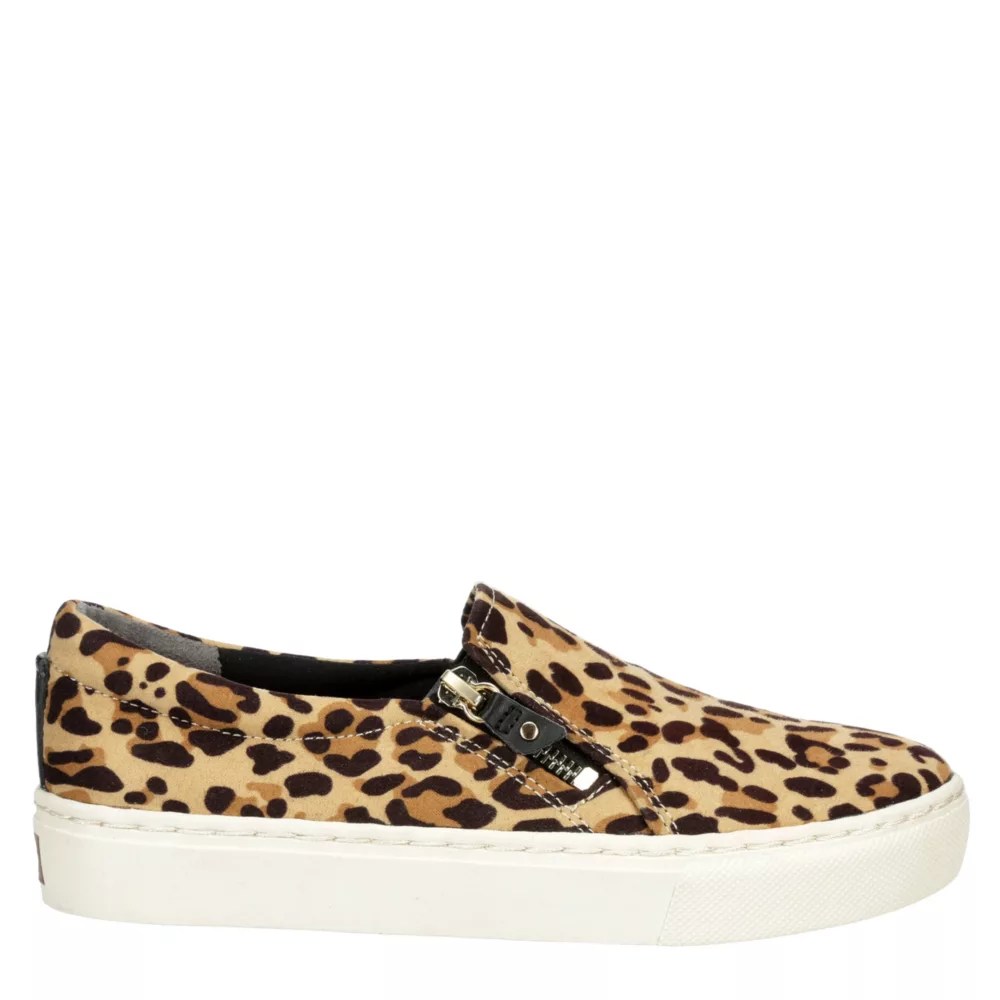 Leopard Dr. Scholl's Womens No Chill Slip On Sneaker Womens Rack