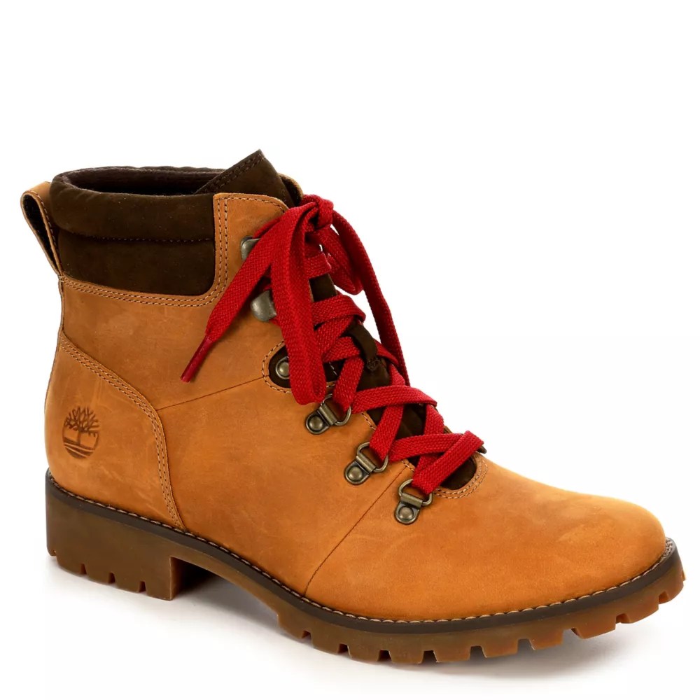Tan Timberland Womens Ellendale Hiker Laceup Boot Rack Room Shoes