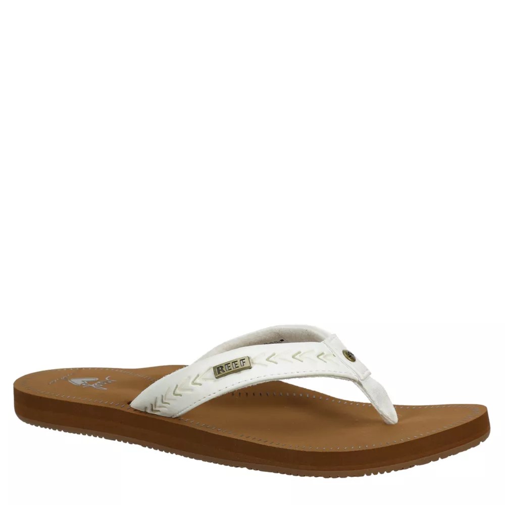 White Reef Womens Beachbreak Flip Flop Sandal Sandals Rack Room Shoes