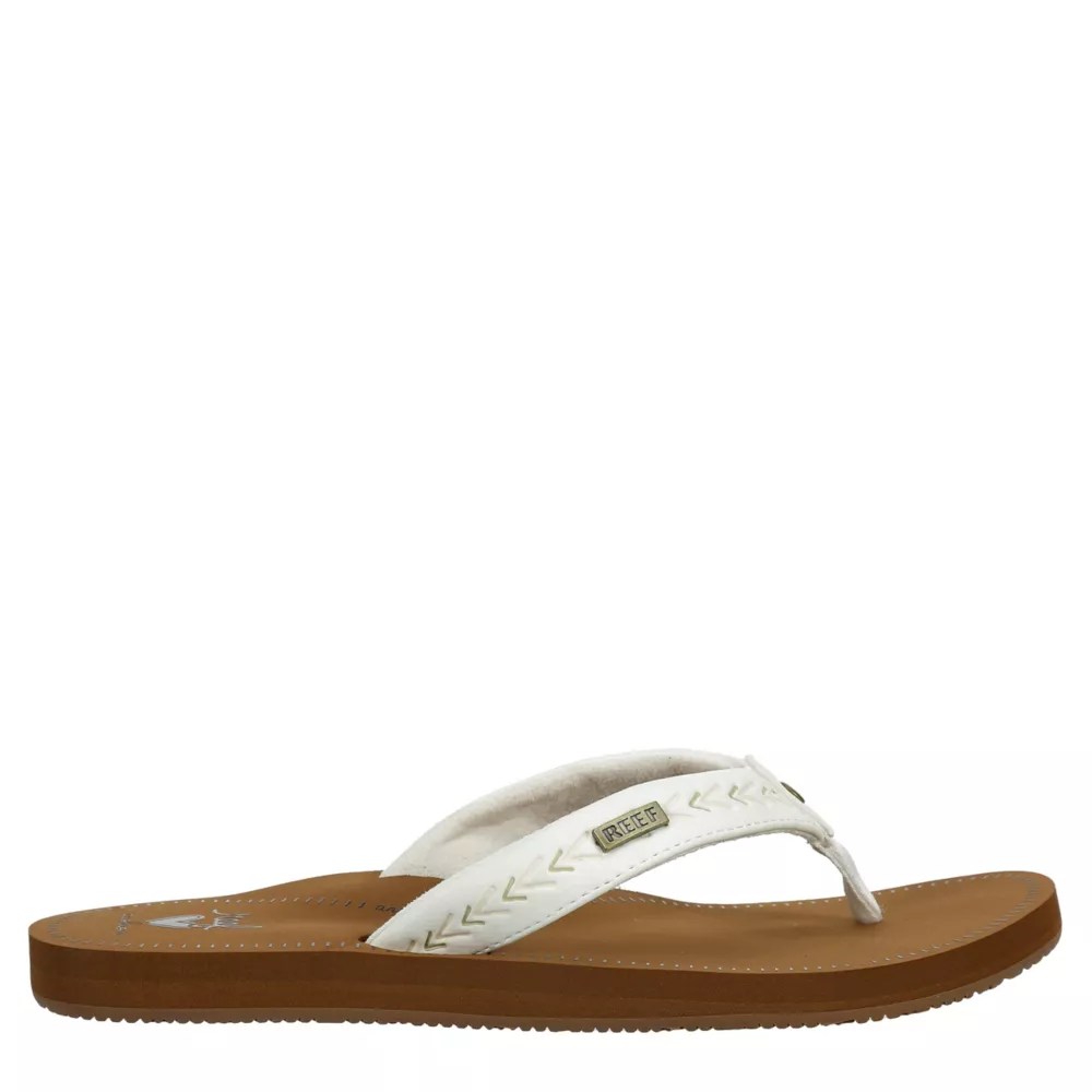 White Reef Womens Beachbreak Flip Flop Sandal Rack Room Shoes