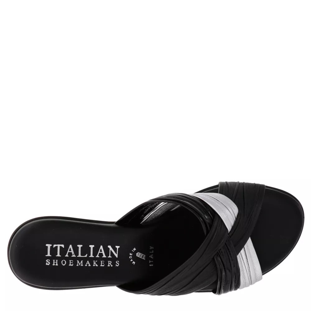 Multicolor Italian Shoemakers Womens Saylor Wedge Sandal Rack Room Shoes