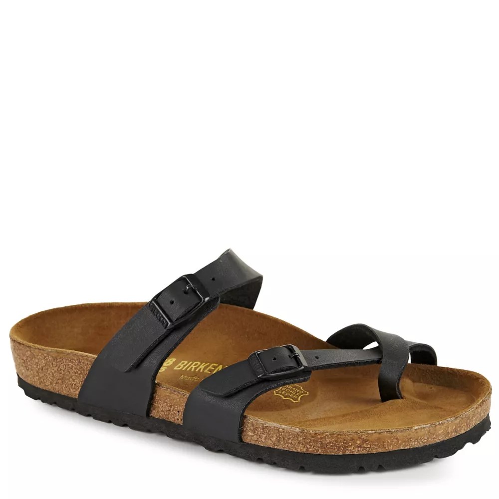 Black Birkenstock Womens Mayari Footbed Sandal Womens Rack Room Shoes