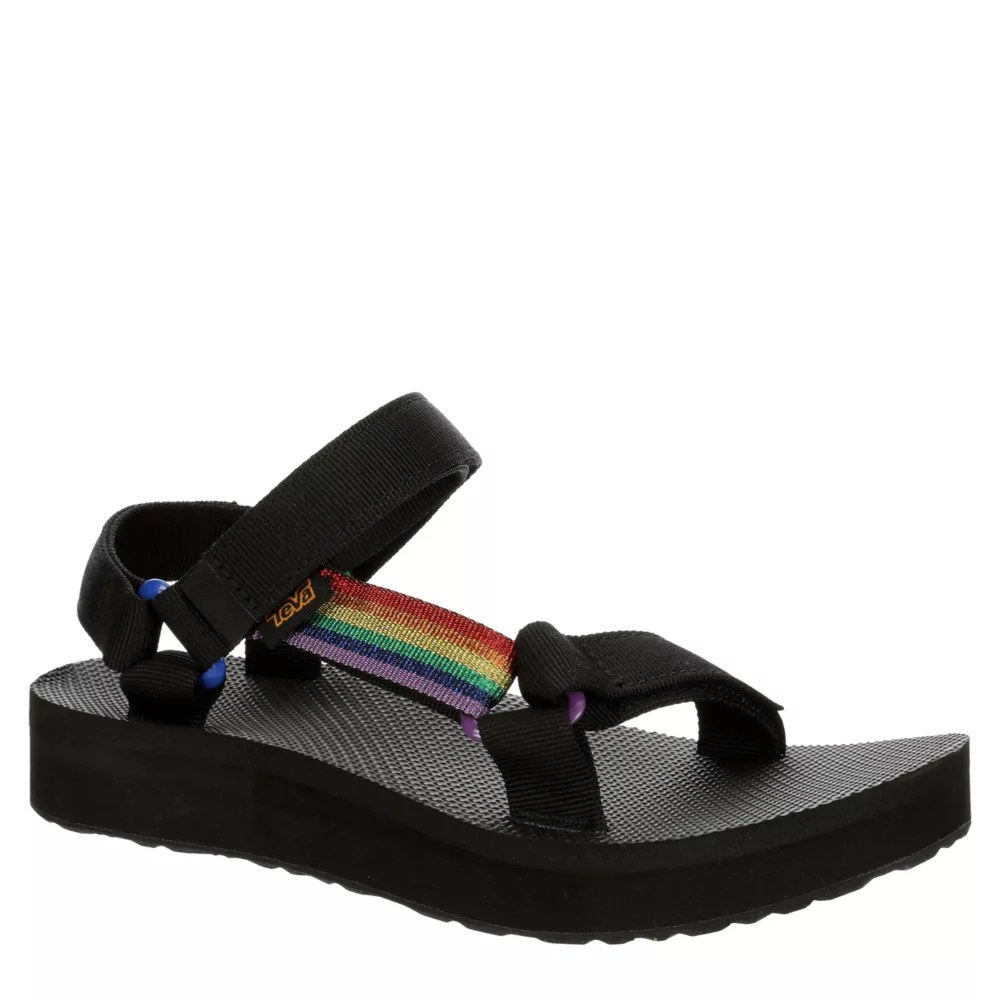 Black Teva Womens Midform Universal Platform Outdoor