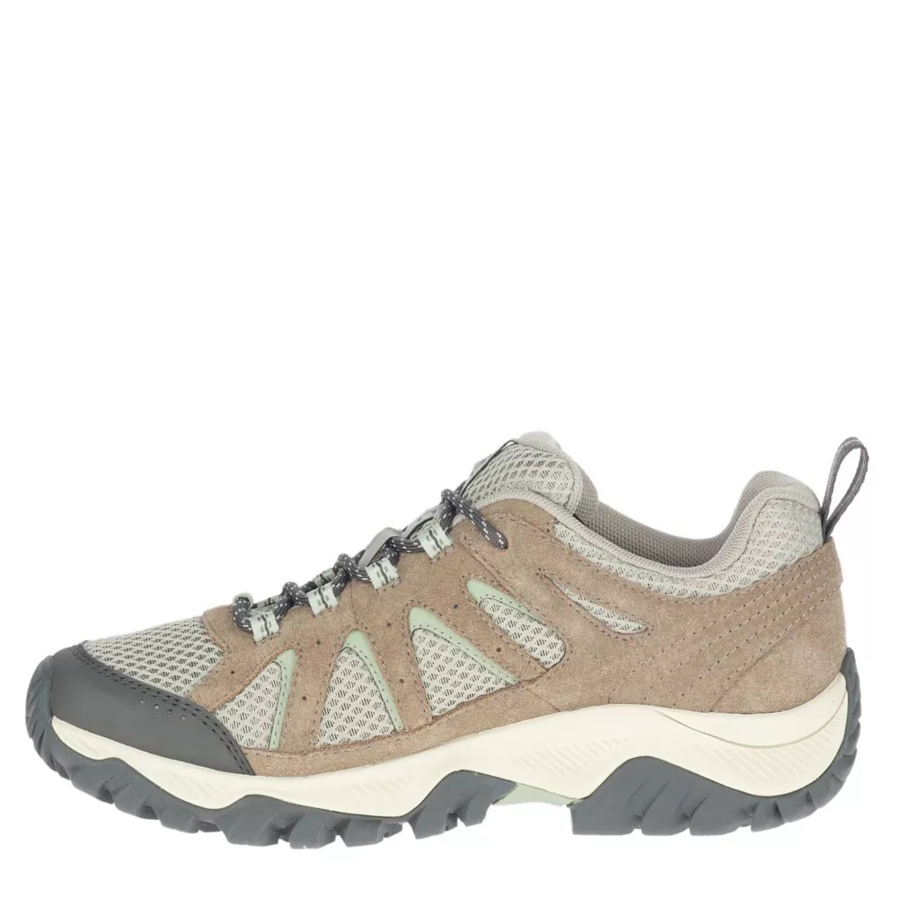 Tan Merrell Womens Oakcreek Mid Wp Hiking Shoe Boots Rack Room Shoes