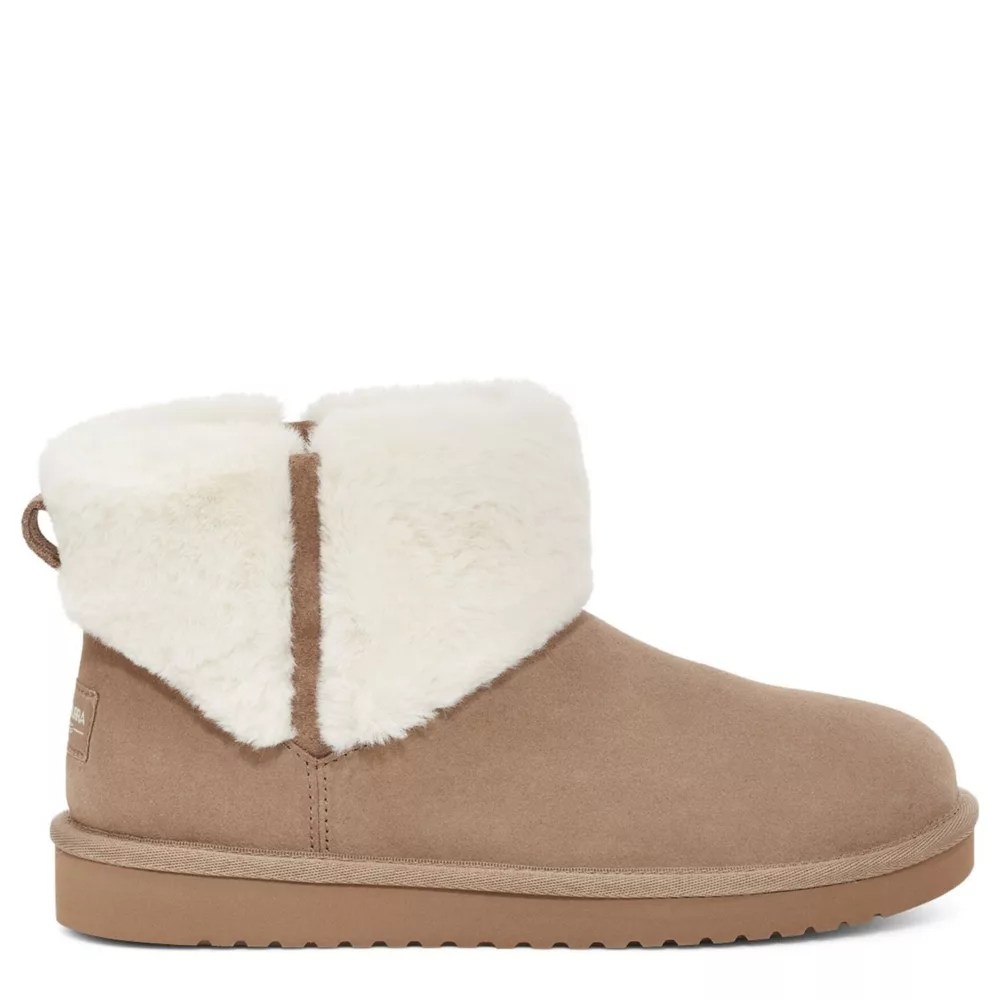 Taupe Koolaburra By Ugg Womens Aubrei Mini Fur Boot Rack Room Shoes