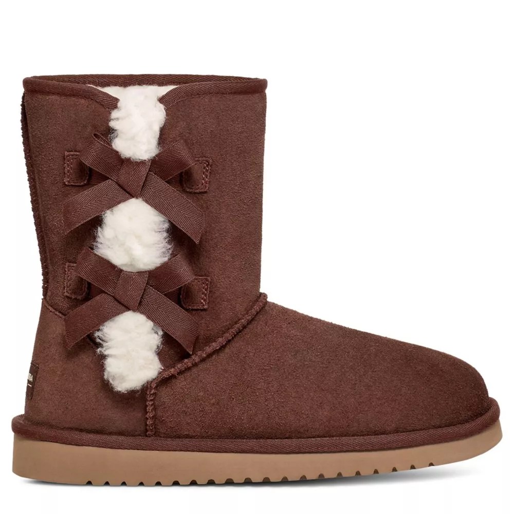 Brown Koolaburra By Ugg Womens Victoria Short Fur Boot Rack Room Shoes