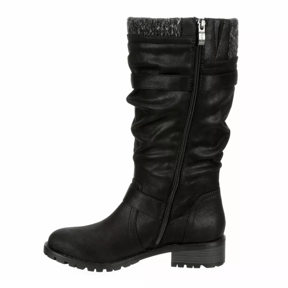 Black Xappeal Womens Chelsey Tall Boot Boots Rack Room Shoes