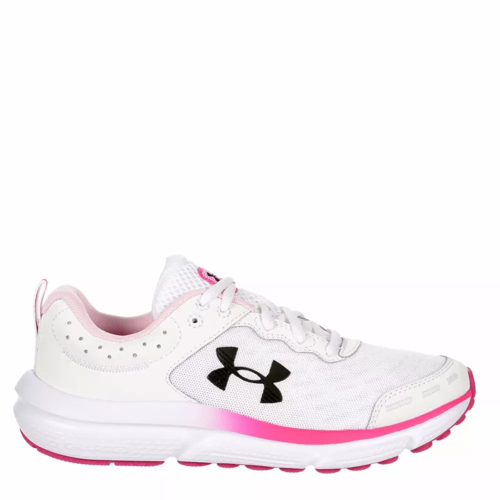 Pink Under Armour Womens Charged Assert 10 Running Shoe Rack Room Shoes