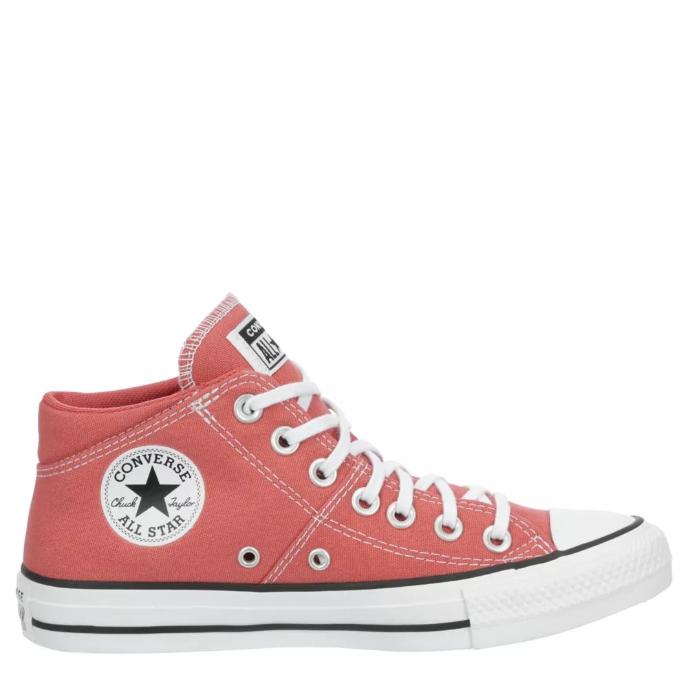 White Converse Womens Chuck Taylor All Star Madison Mid Top Sneaker