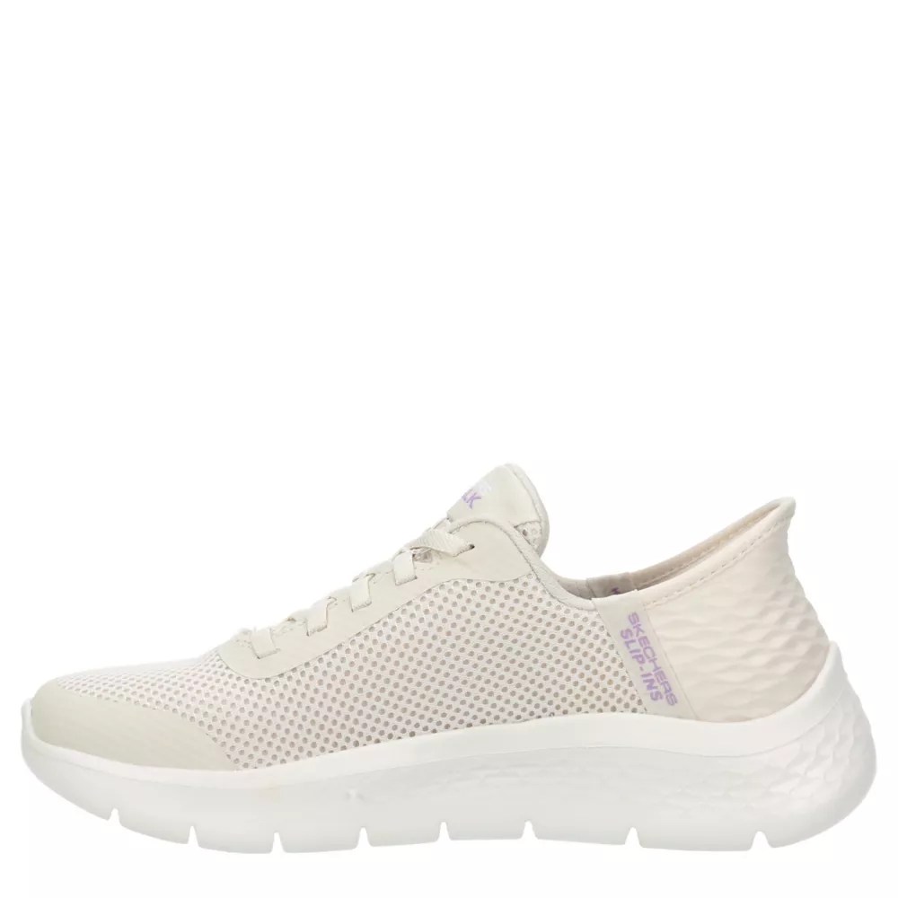 Off White Skechers Womens Slipins Go Walk Flex Grand Entry Running