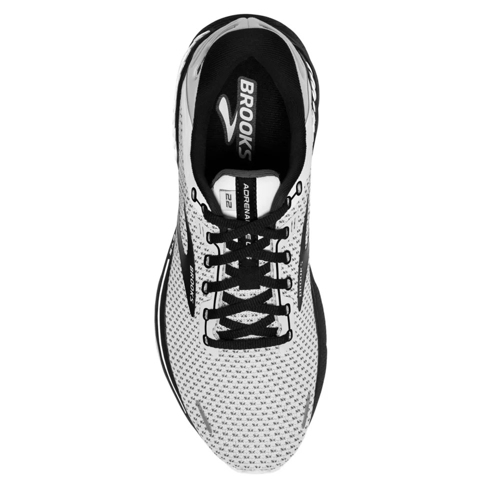 White Brooks Womens Adrenaline Running Shoe Performance Running