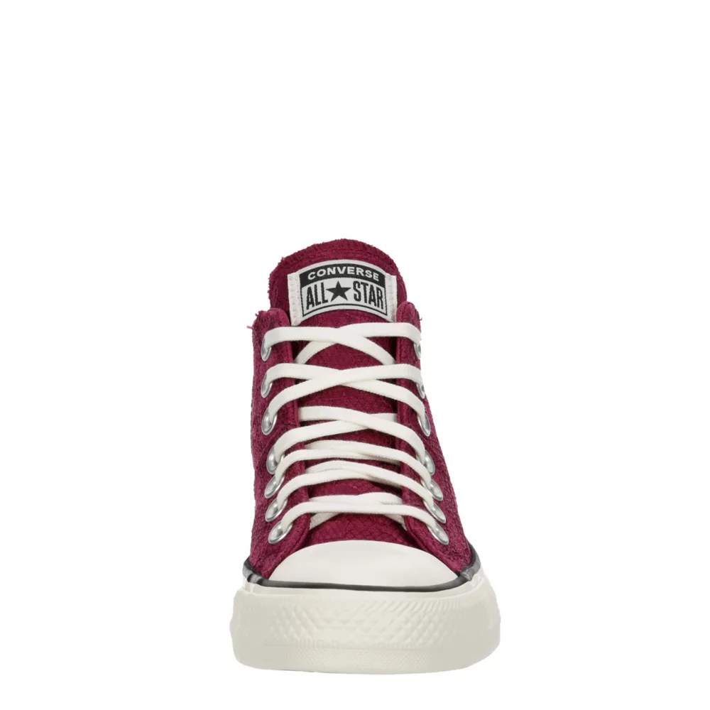 Wine Womens Chuck Taylor All Star Madison Mid Top Sneaker Converse
