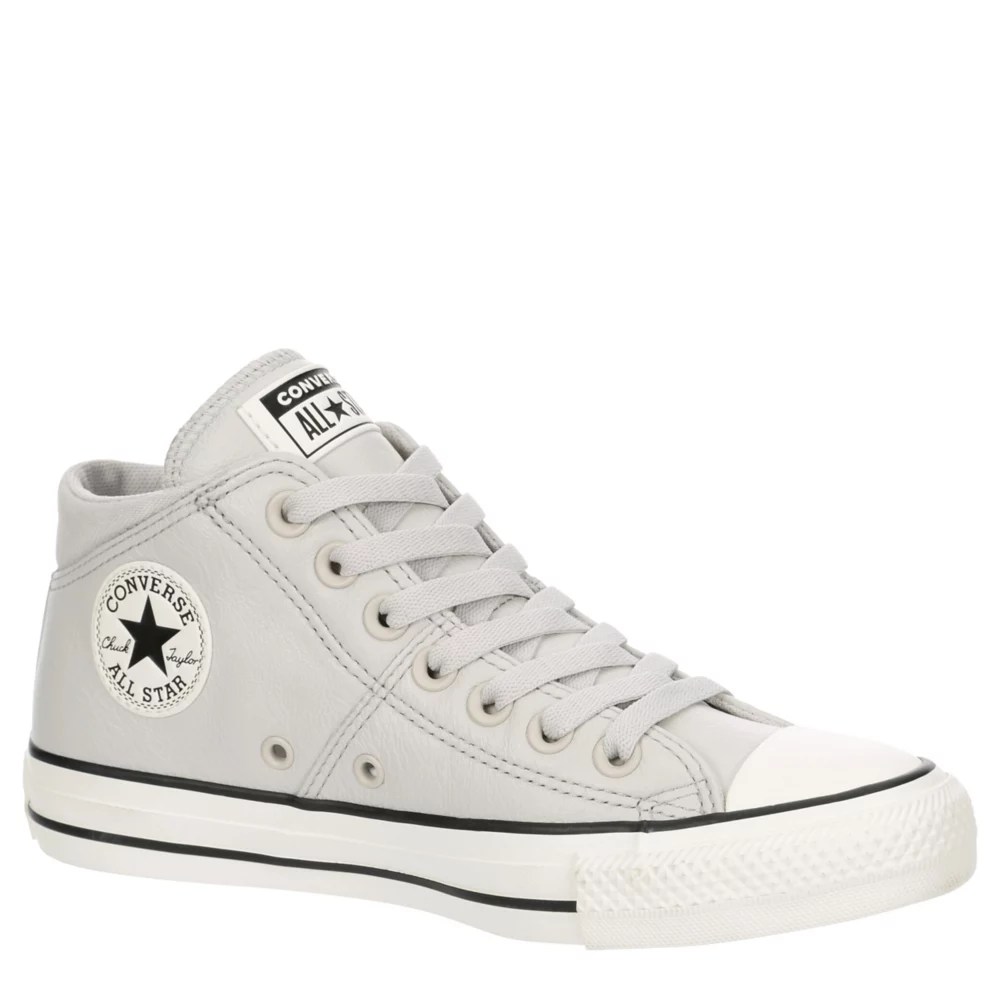 Grey Womens Chuck Taylor All Star Madison Mid Top Sneaker Converse