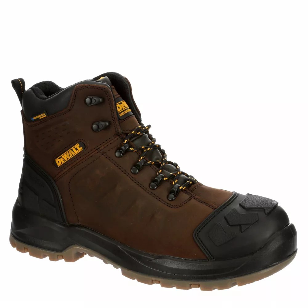 Brown Dewalt Mens Hadley Steel Toe Work Boot Boots Rack Room Shoes