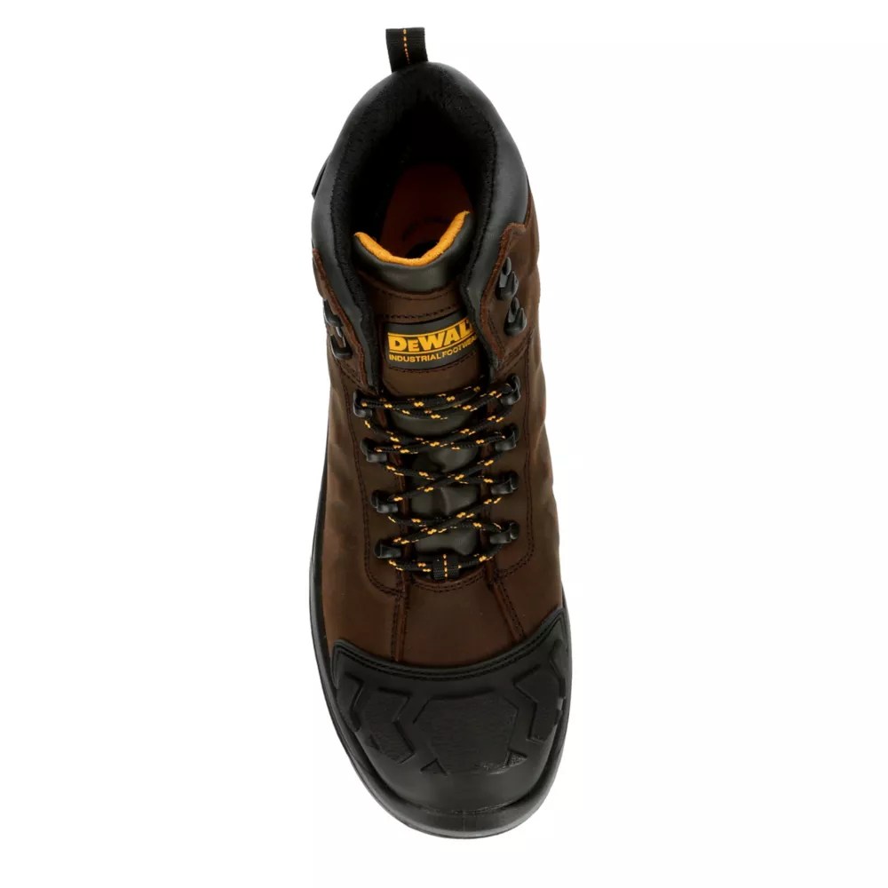 Brown Dewalt Mens Hadley Steel Toe Work Boot Boots Rack Room Shoes