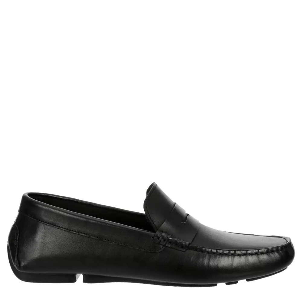 Black Franco Fortini Mens Daven Penny Loafer Rack Room Shoes