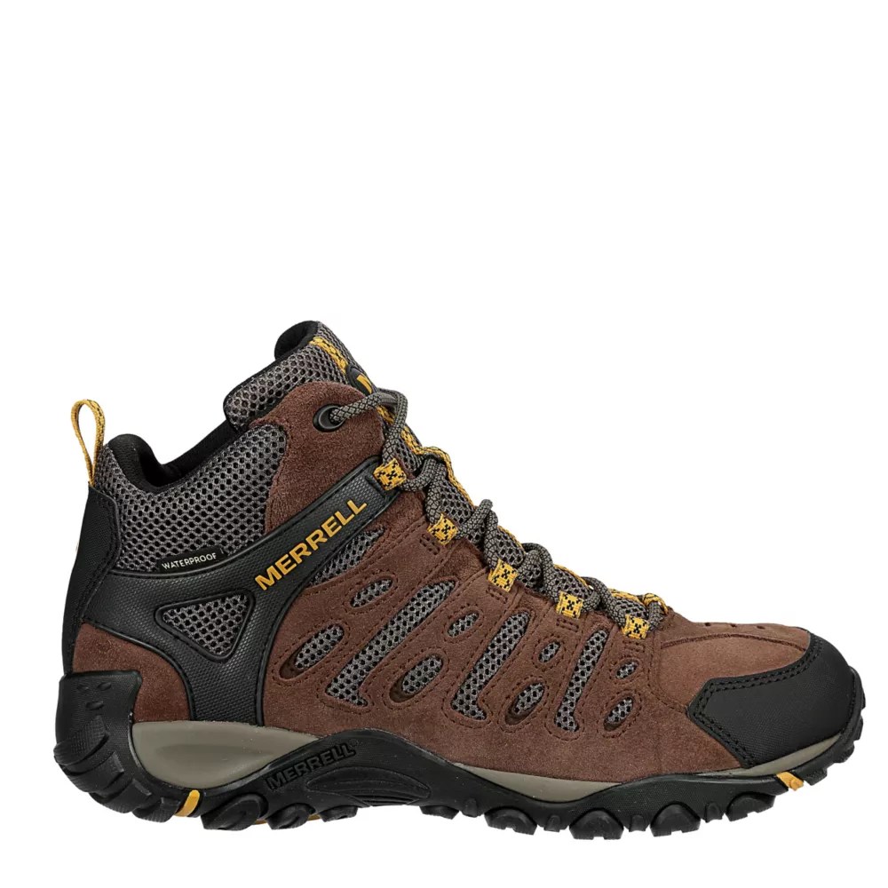 Mens Crosslander 2 Waterproof Mid Hiking Boot Merrell Rack Room Shoes