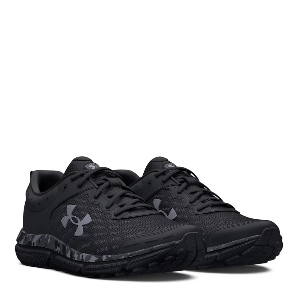 Black Under Armour Mens Charged Assert 10 Running Shoe Rack Room Shoes