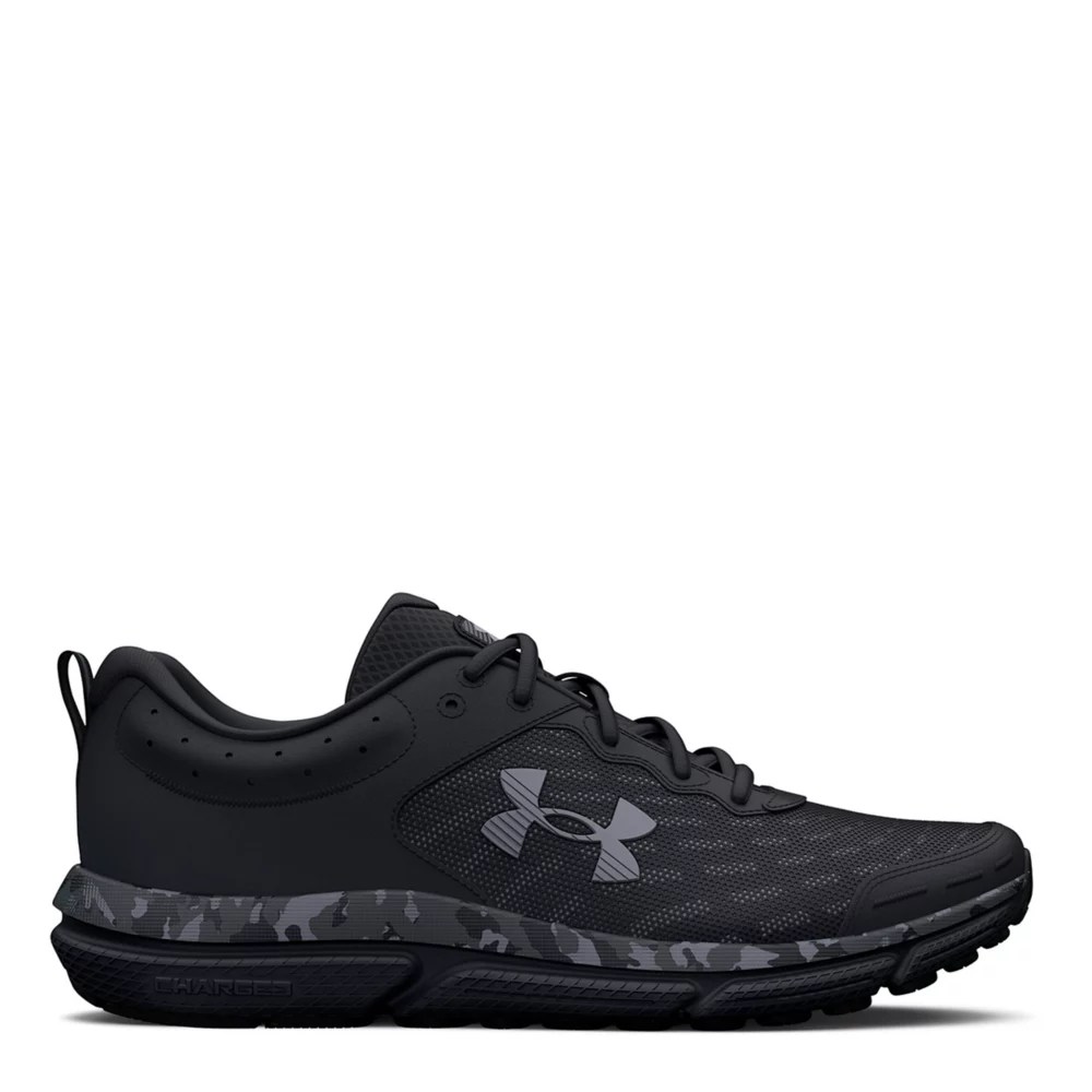 Black Under Armour Mens Charged Assert 10 Running Shoe Rack Room Shoes