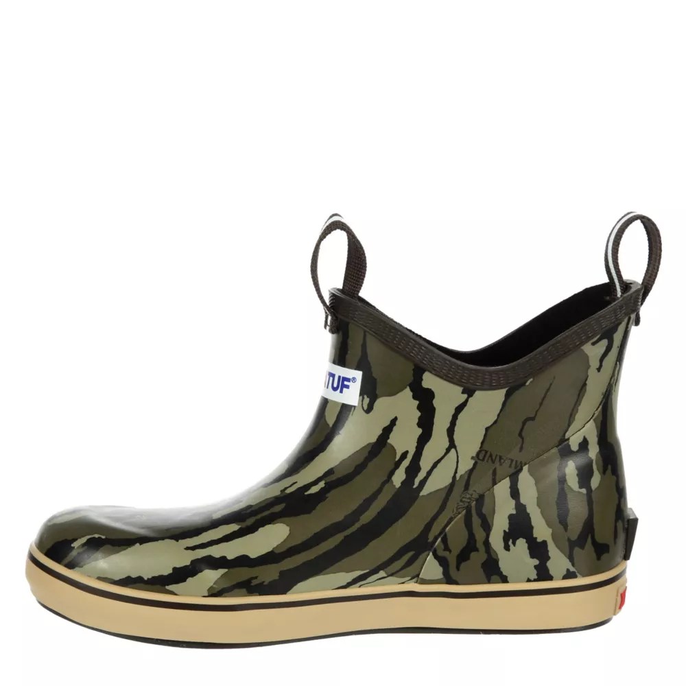 Camo Xtratuf Boys Mossy Oak Bottomland Ankle Deck Boot Boots Rack