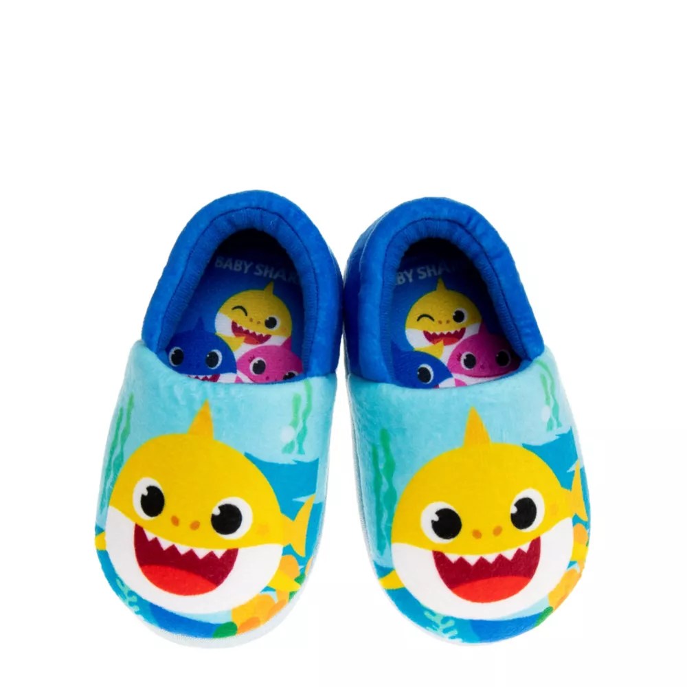 Multicolor Boys Infanttoddler Baby Shark Slipper Nickelodeon Rack