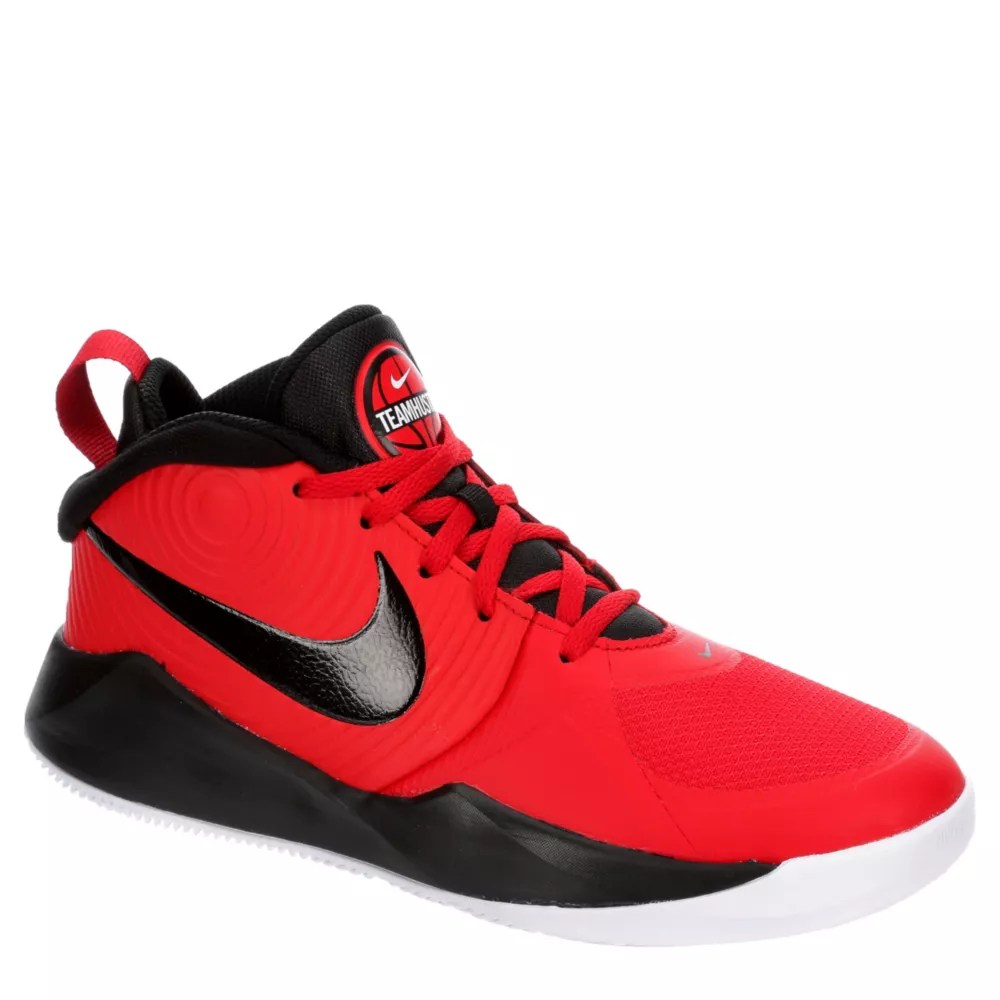 Red Nike Boys Team Hustle D9 Athletic Rack Room Shoes