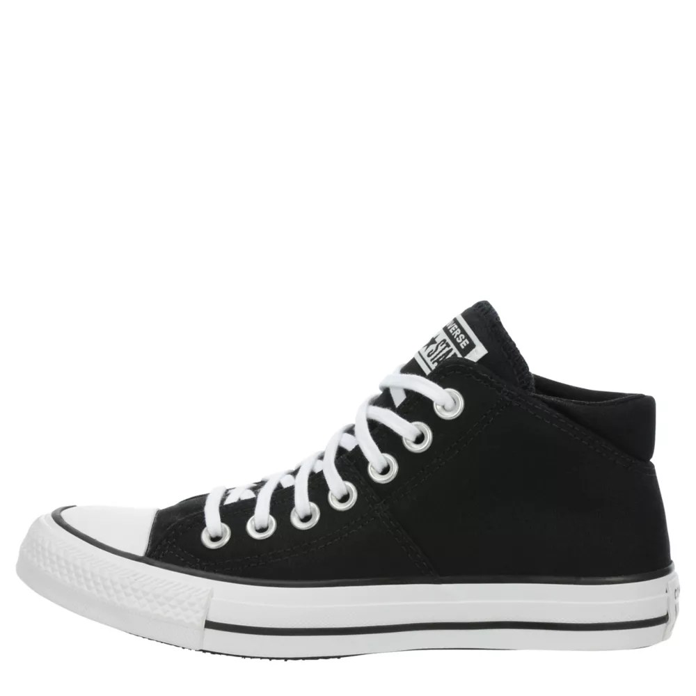 Black Converse Womens Chuck Taylor All Star Madison Mid Top Sneaker