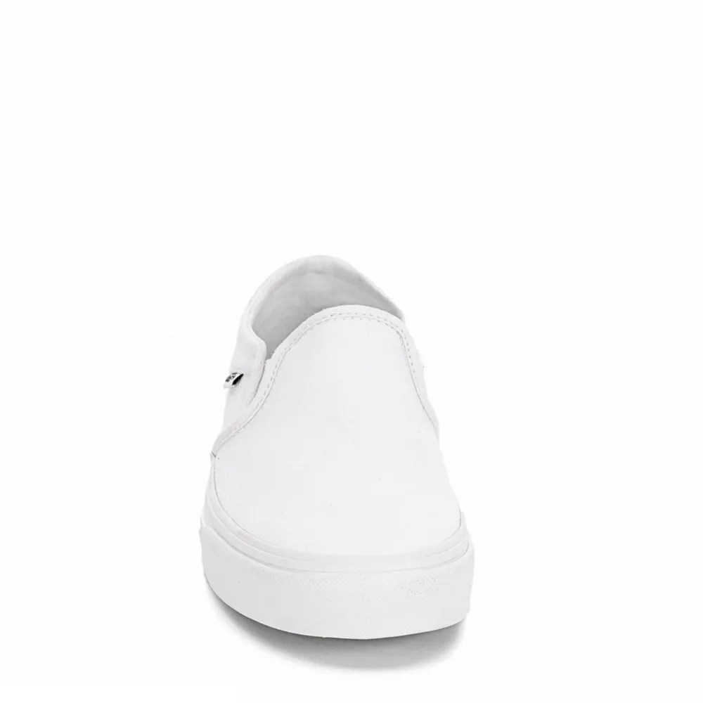 White Vans Womens Asher Slip On Sneaker Rack Room Shoes