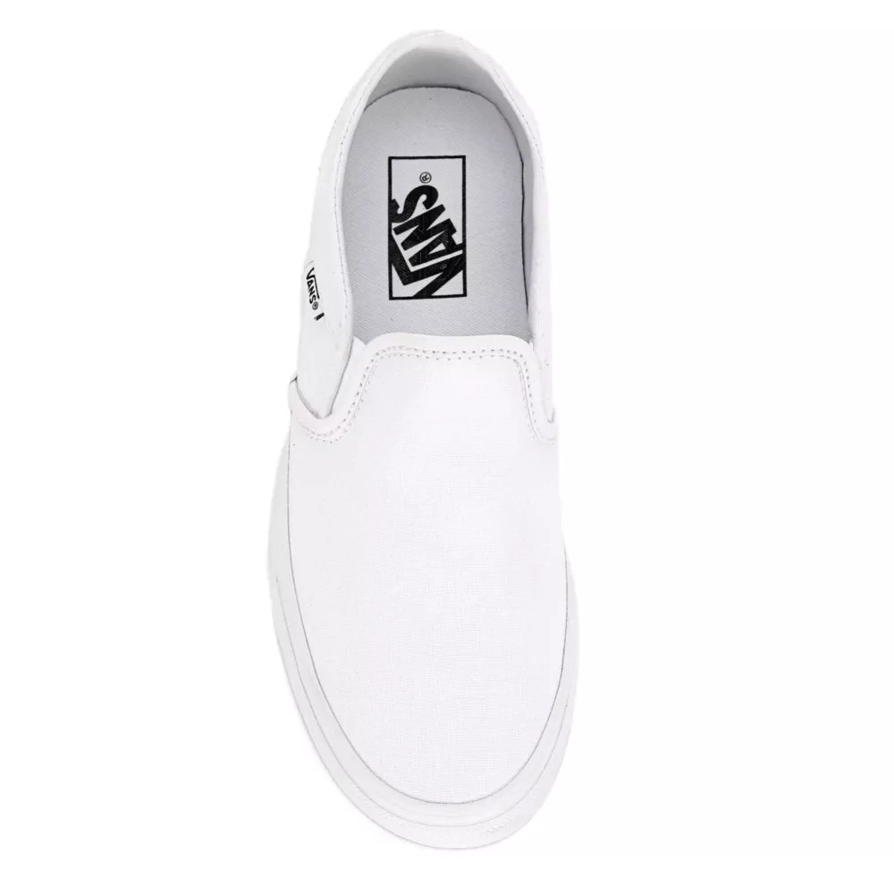 White Vans Womens Asher Slip On Sneaker Rack Room Shoes