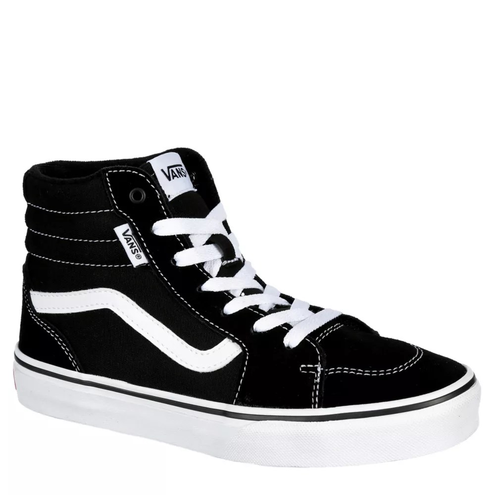 Black Vans Boys Filmore High Top Sneaker Boys Rack Room Shoes