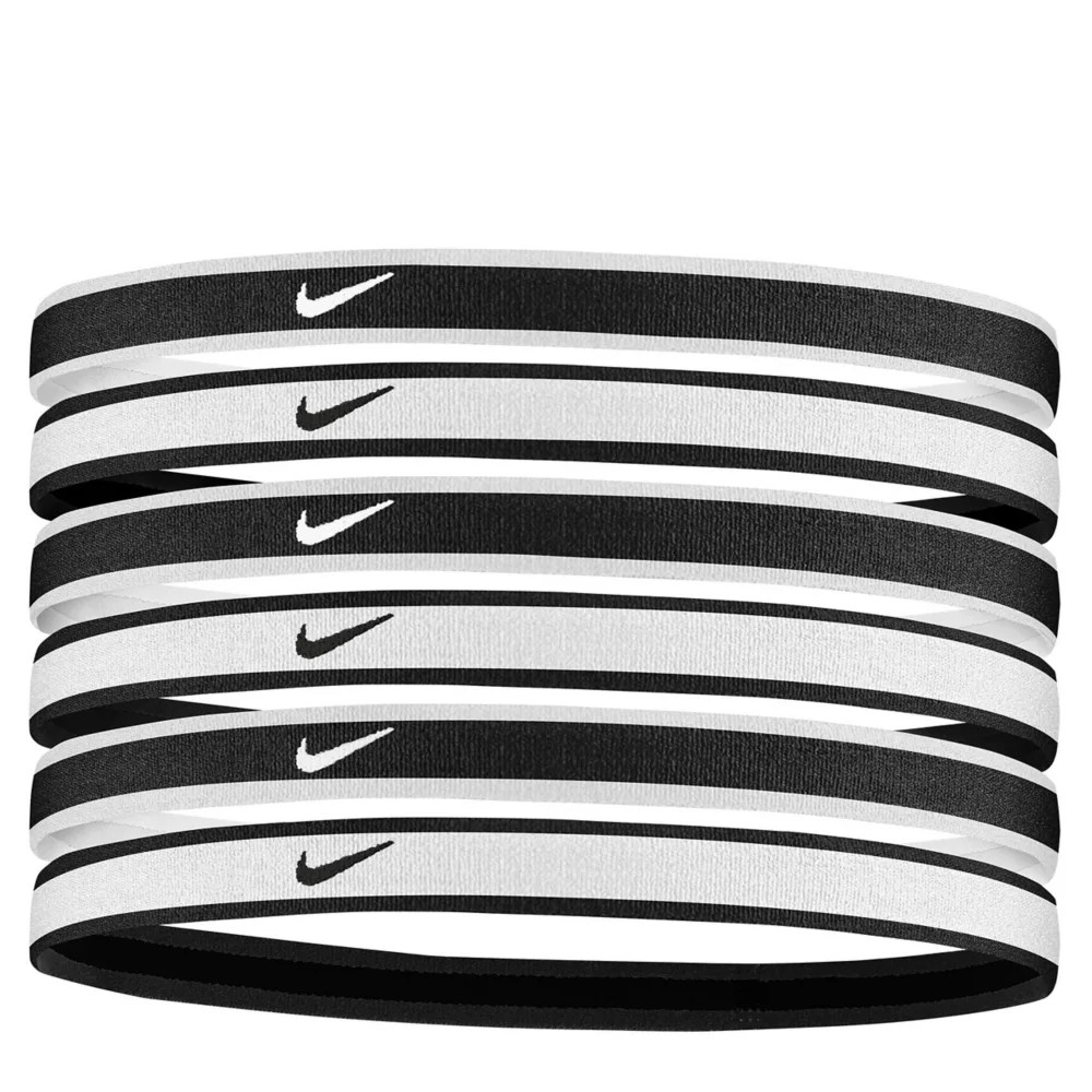 White Nike Unisex Swoosh Sport Headbands 6 Pack Rack Room Shoes