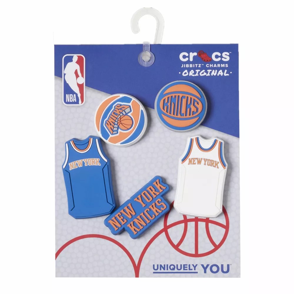 Assorted Unisex New York Knicks 5 Pack Jibbitz Crocs Rack Room Shoes