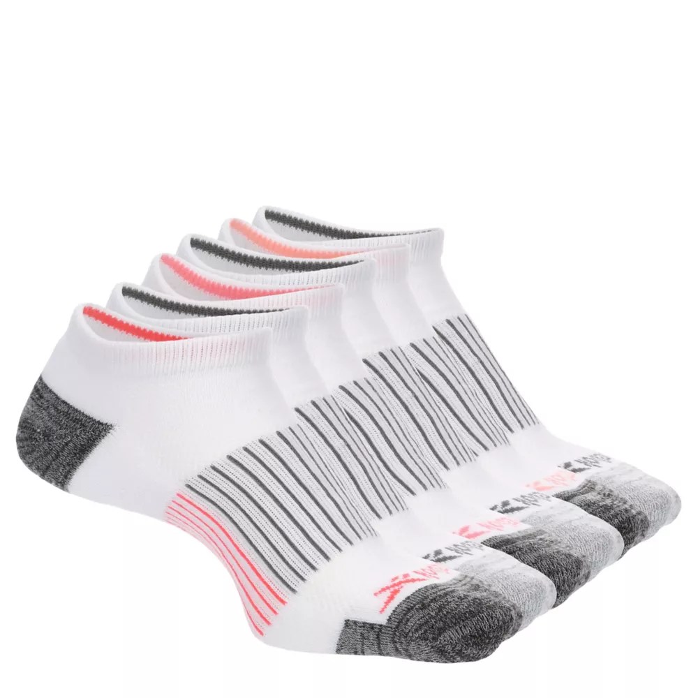 Assorted Reebok Womens Low Cut Compression Arch Socks 6 Pairs Rack Room Shoes