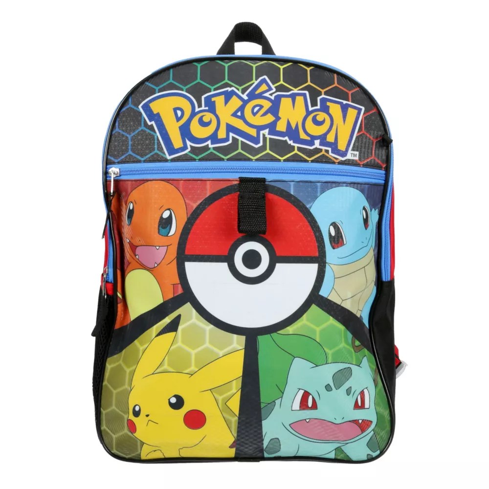 Assorted Pokemon Boys Pokemon 5 Piece Backpack Set Rack Room Shoes