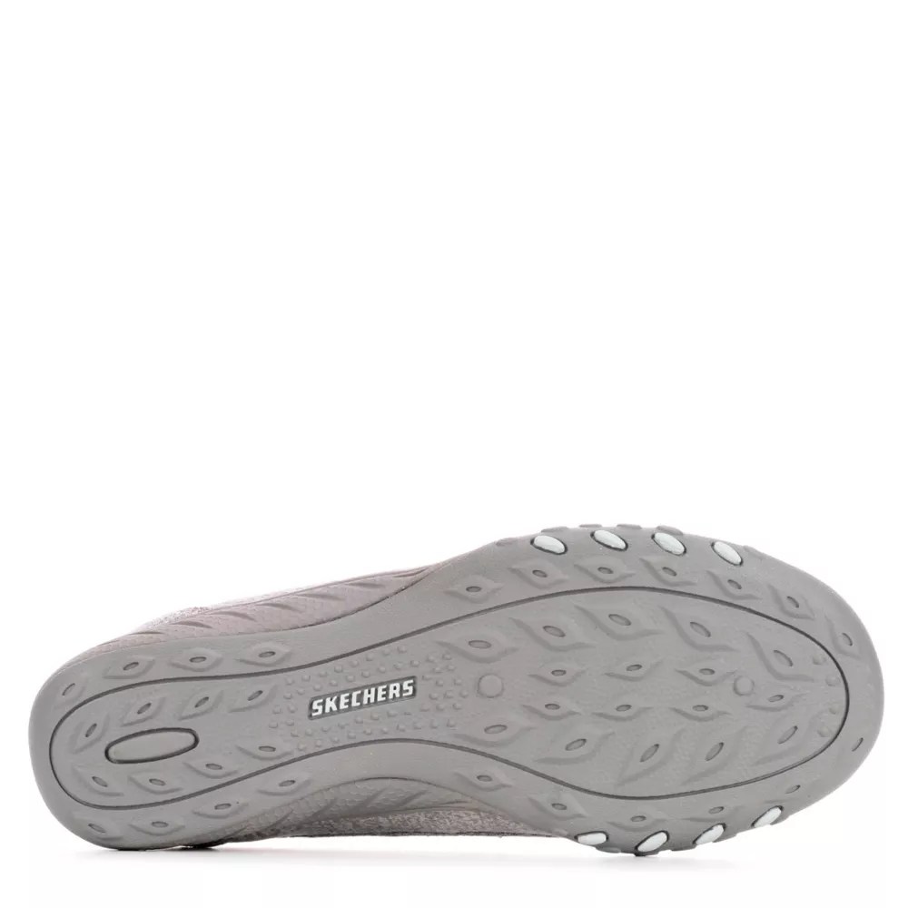 Pale Grey Skechers Womens Breathe Easy Good Influence