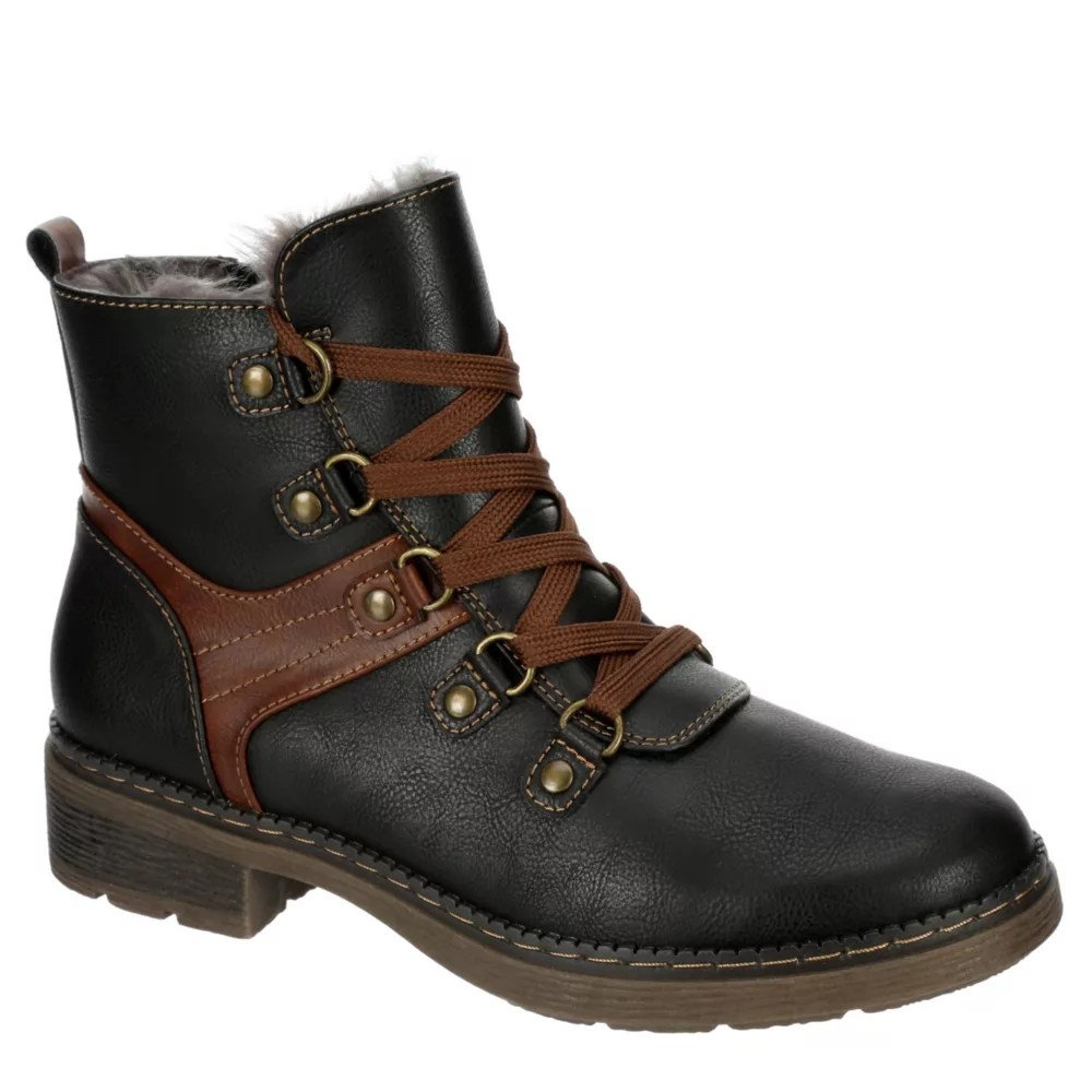 Black Xappeal Womens Ridgeline Hiker Boot Boots Off Broadway Shoes
