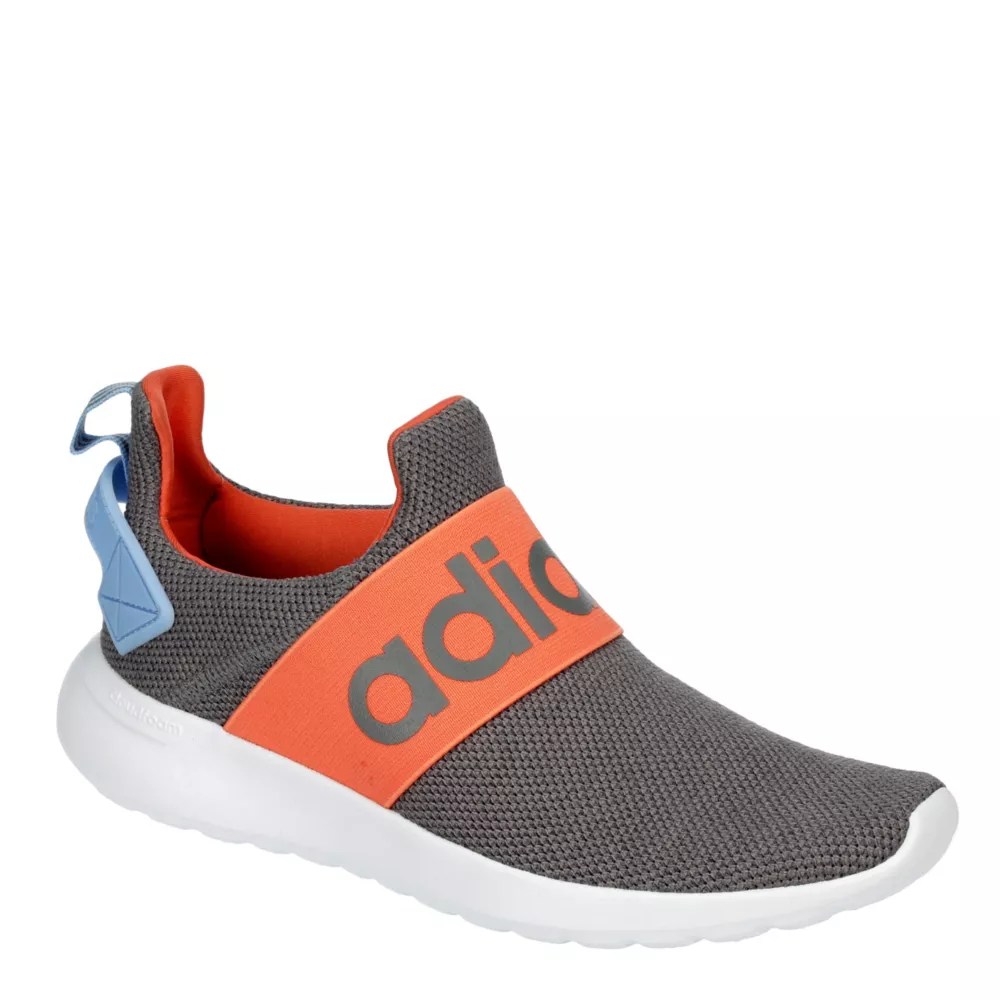 Grey Adidas Womens Lite Racer Adapt Sneaker Athletic Off Broadway Shoes