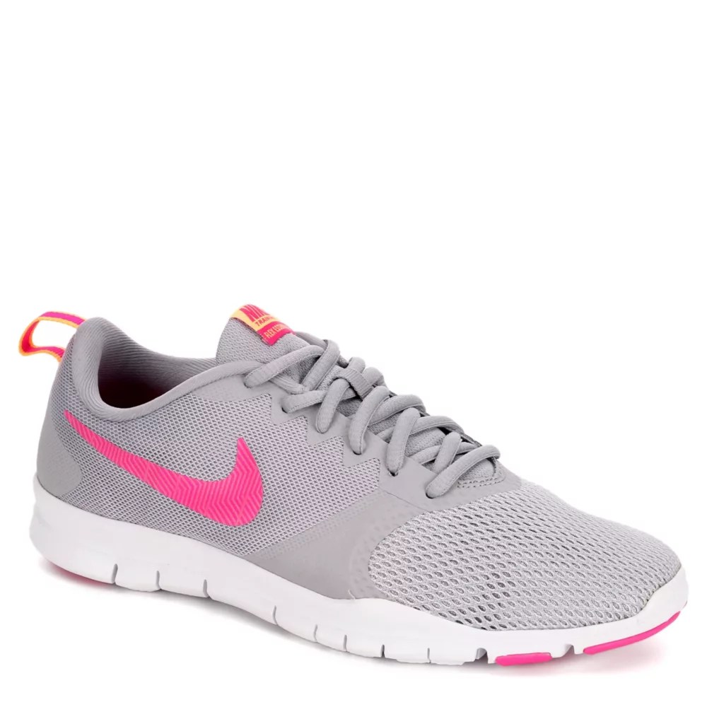 Grey Nike Womens Flex Essential Tr Training Shoe Athletic Off Broadway Shoes