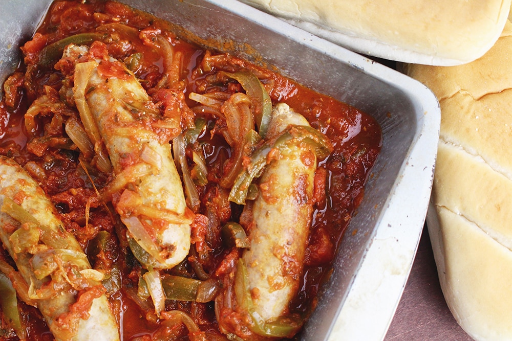 SLOW COOKER ITALIAN SAUSAGES Dei Fratelli