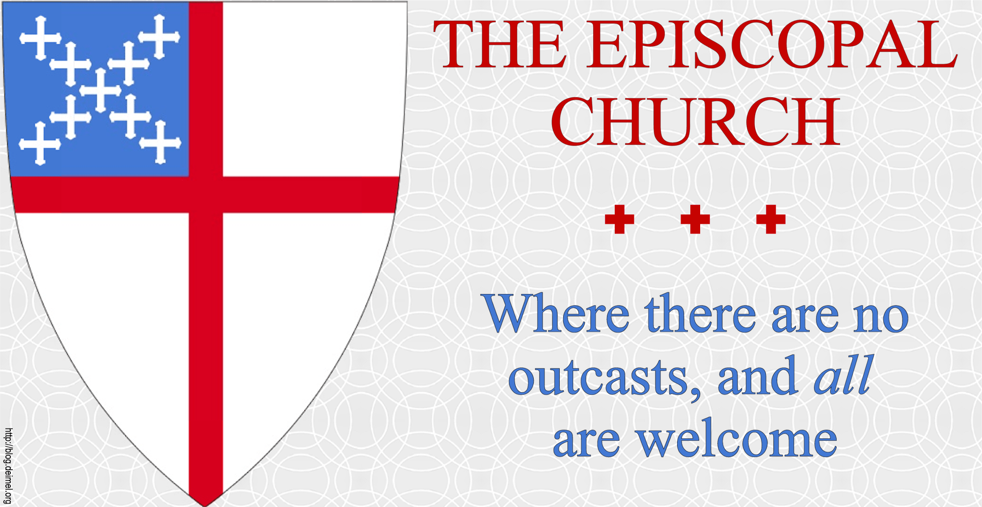 Lionel Deimel’s  Log Tooting The Episcopal Church’s Horn