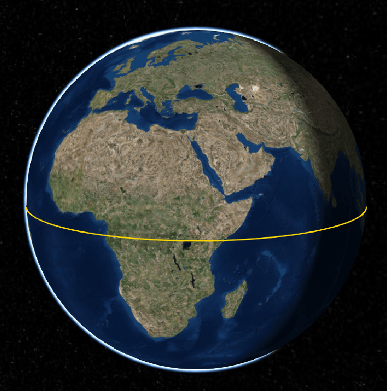 Mappemonde Avec Equateur Options Deïmos