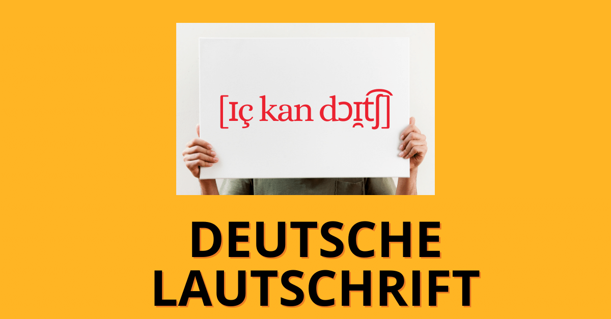 Deutsche Lautschrift DeinSprachcoach
