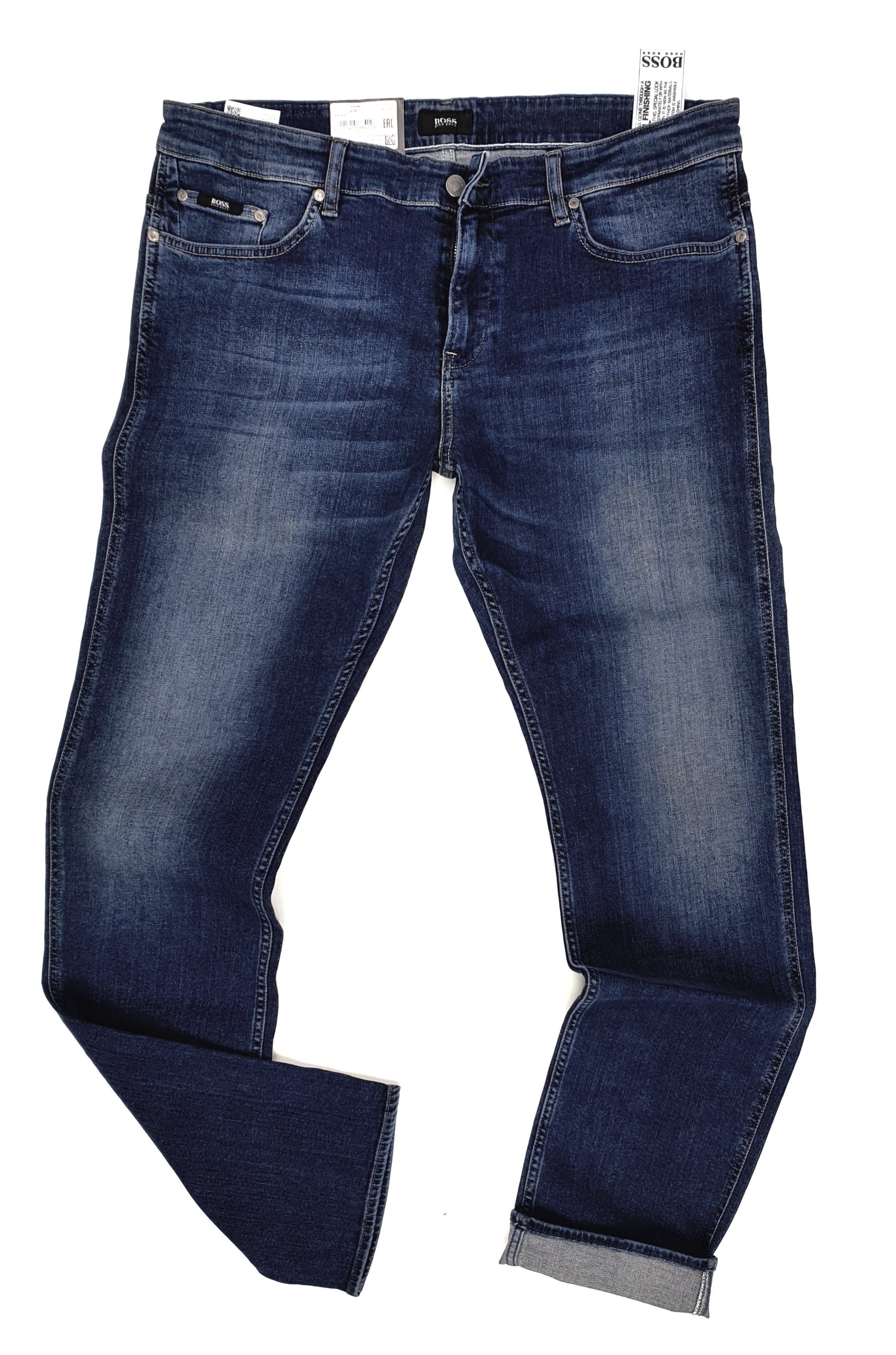 Hugo Boss Delaware1 Stretch Regular Slim Fit Denim Jeans Casual Herren