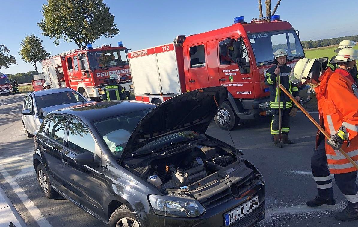 Unfall auf der B65 hat zwei verletzte Personen zur Folge Deister Echo
