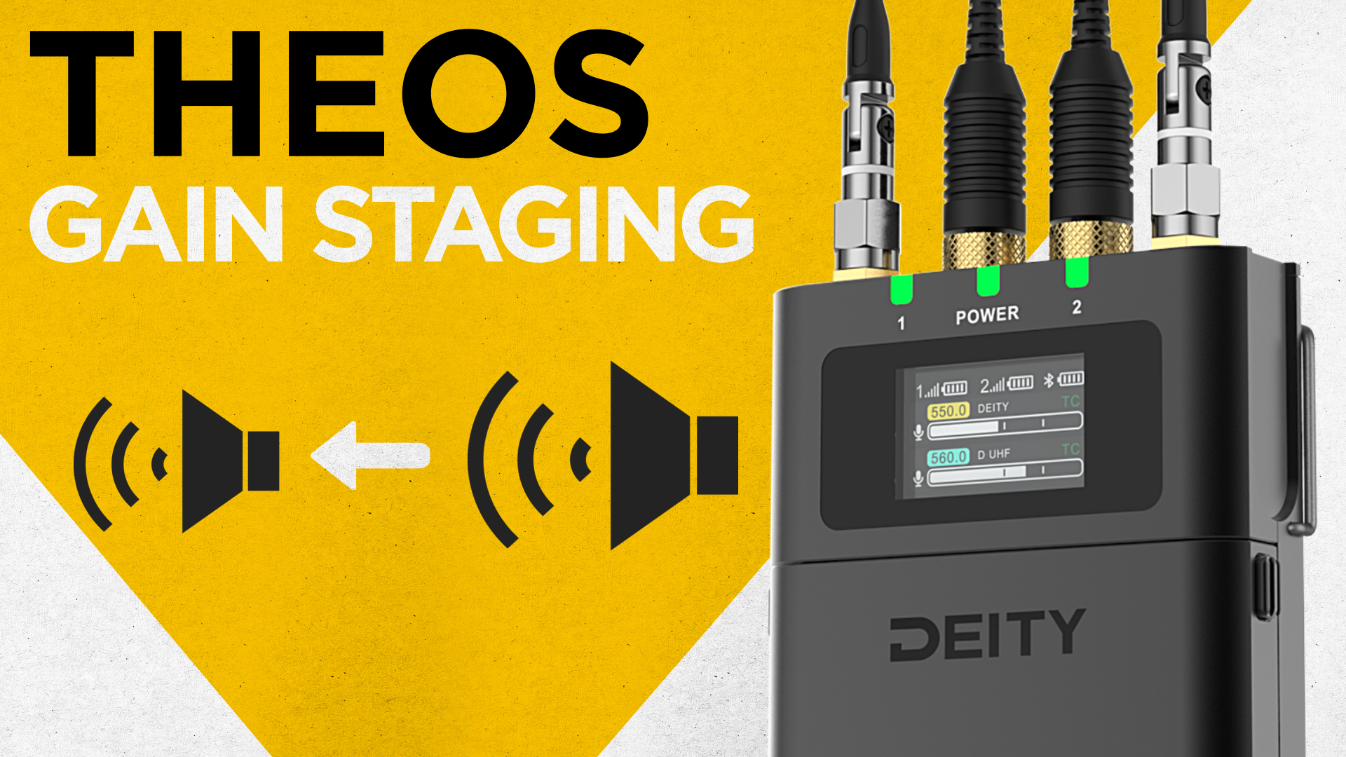 Deity THEOS Digital UHF Tutorial Gain Staging Deity Microphones