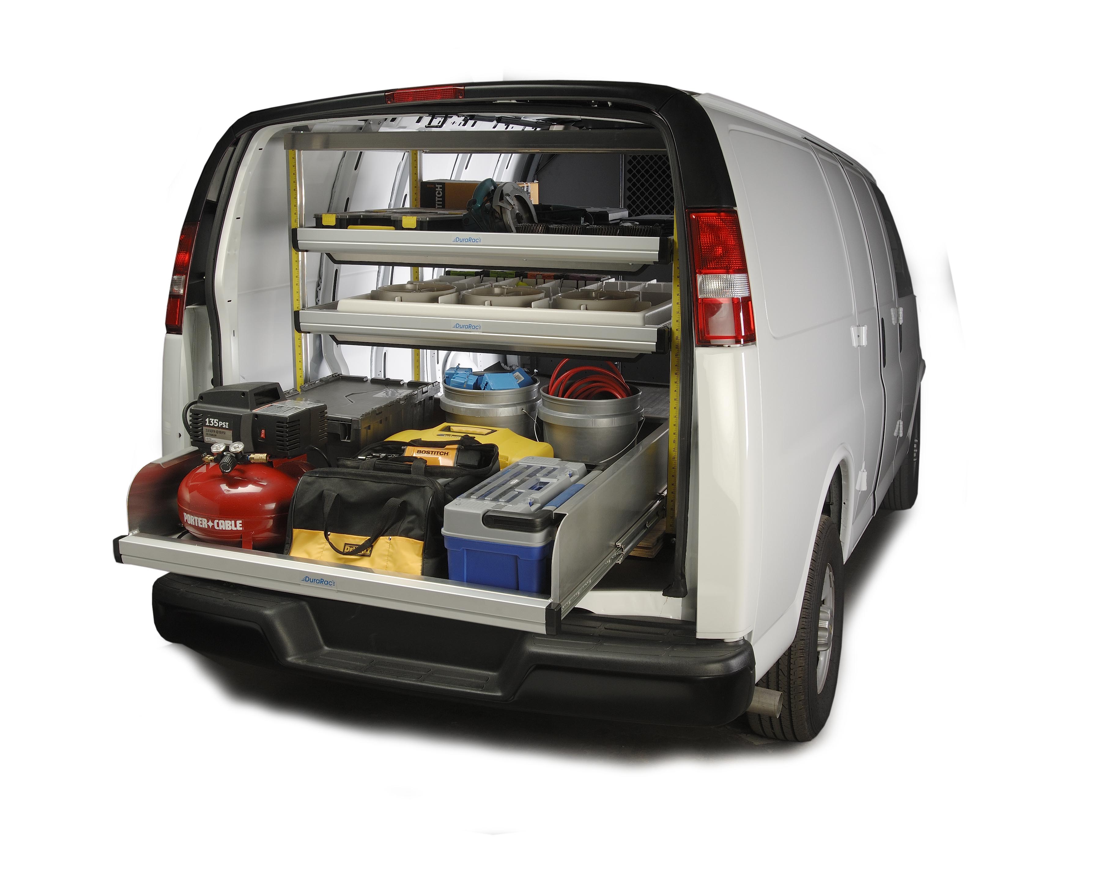 DuraRac Interior Van Shelving Systems Dejana Truck & Utility Equipment