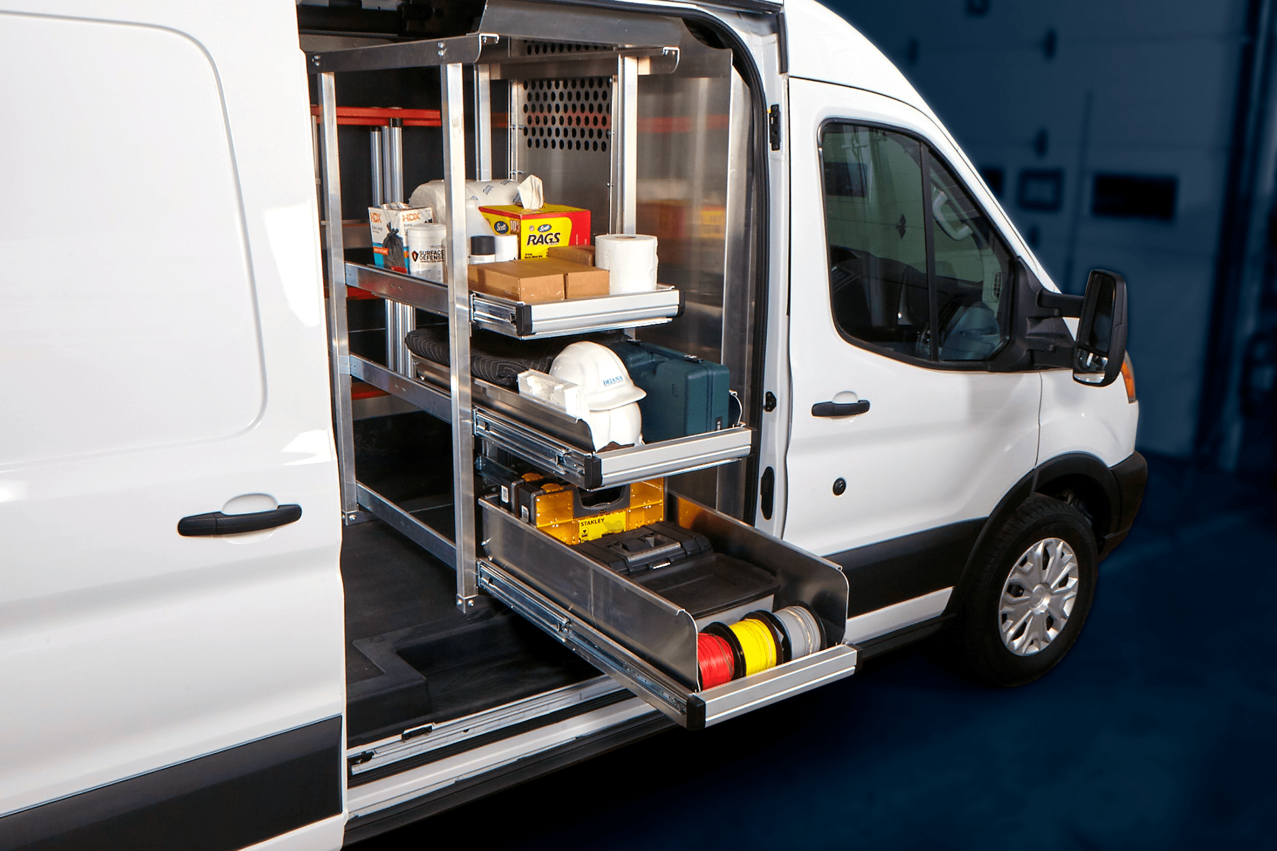 DuraRac Van Shelving System Dejana Truck & Utility Equipment