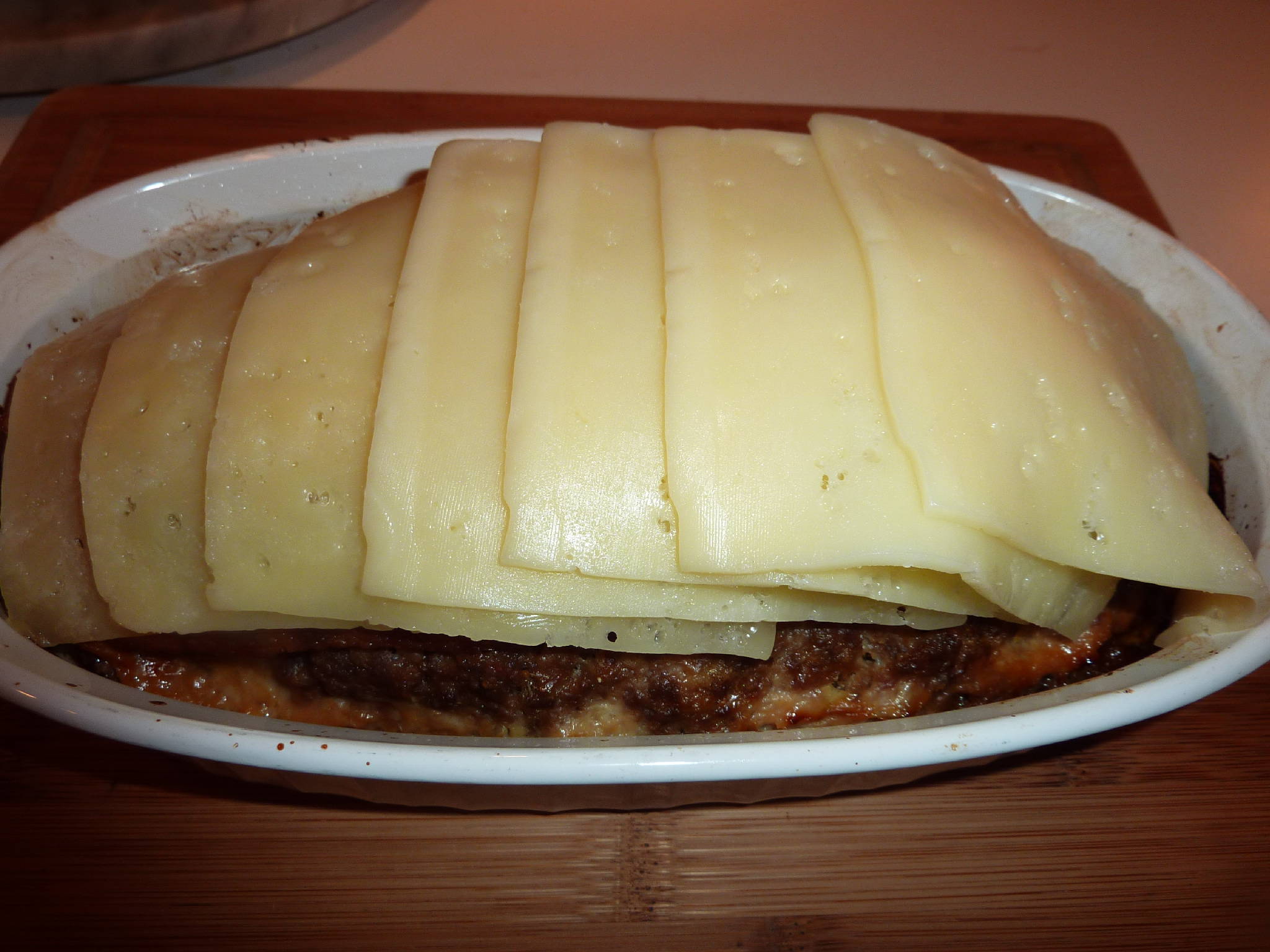 Bacon, Parmesan and Swiss Cheese Meatloaf "Deja Vu" Cook