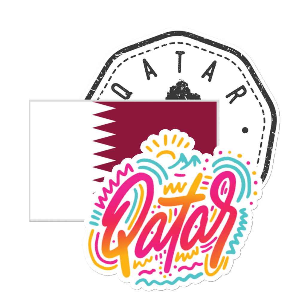 Country Stickers & Decals USA, Ireland, Austria & More